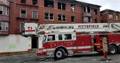 Pittsfield FD responds to Parker St. structure fire